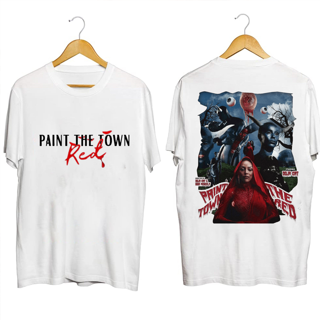 Doja Cat Paint The Town Red Shirt Doja Cat Merch Gifts Ideas For Sister