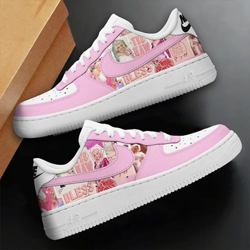 Dolly Patron What Would Dolly Do Air Forces Nike Shoes Gifts For Music Enthusiasts