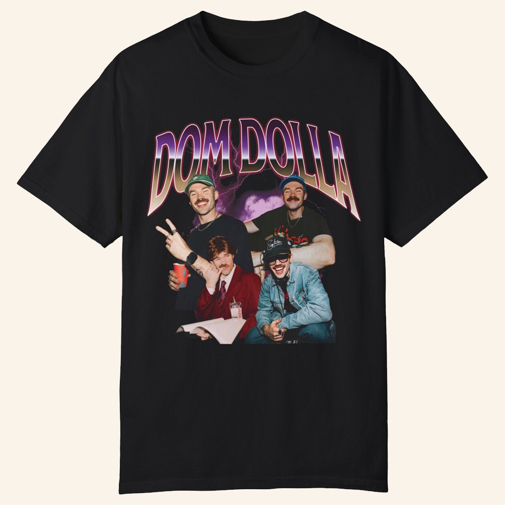 Dom Dolla Merch Dom Dolla Collage T-Shirt Dom Dolla EDM Merch Gifts For Music Lovers Dom Dolla Merch Dom Dolla Collage T-Shirt Dom Dolla EDM Merch Gifts For Music Lovers