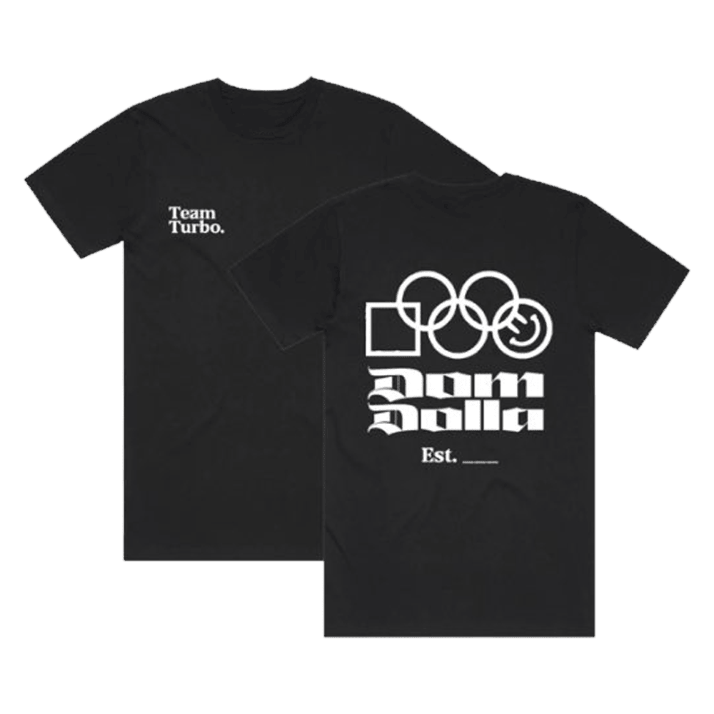 Dom Dolla Merch T-Shirt Team Turbo Merch Father In Law Gifts Dad's Day