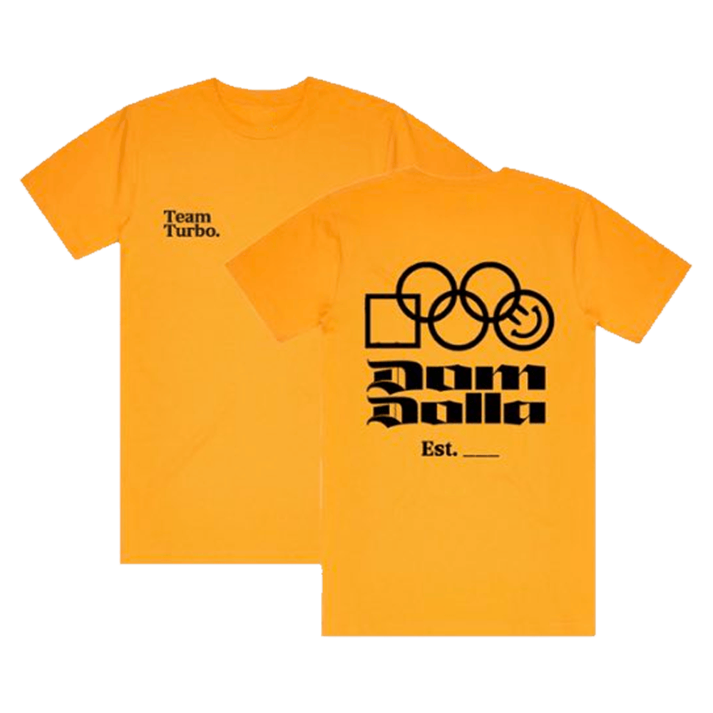 Dom Dolla Merch T-Shirt Team Turbo Merch Top Father's Day Gifts For Music Lovers Dom Dolla Merch T-Shirt Team Turbo Merch Top Father's Day Gifts For Music Lovers