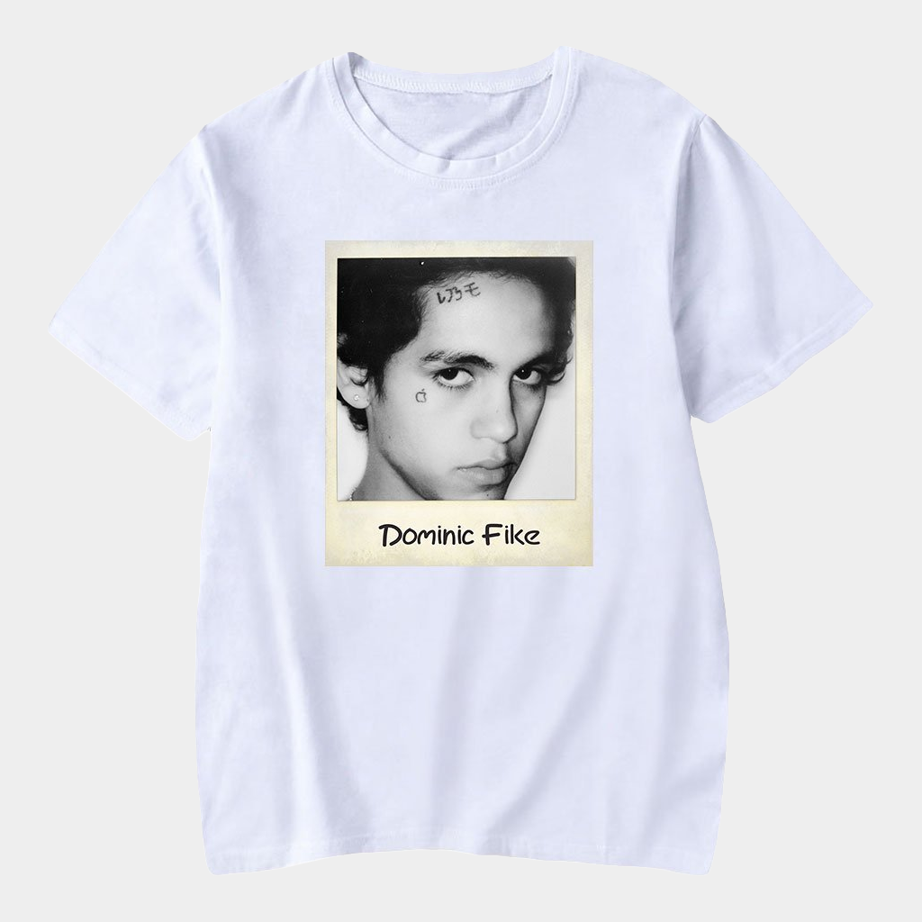 Dominic Fike Merch Dominic Fike T-Shirt White Cool Gifts For Music Lovers