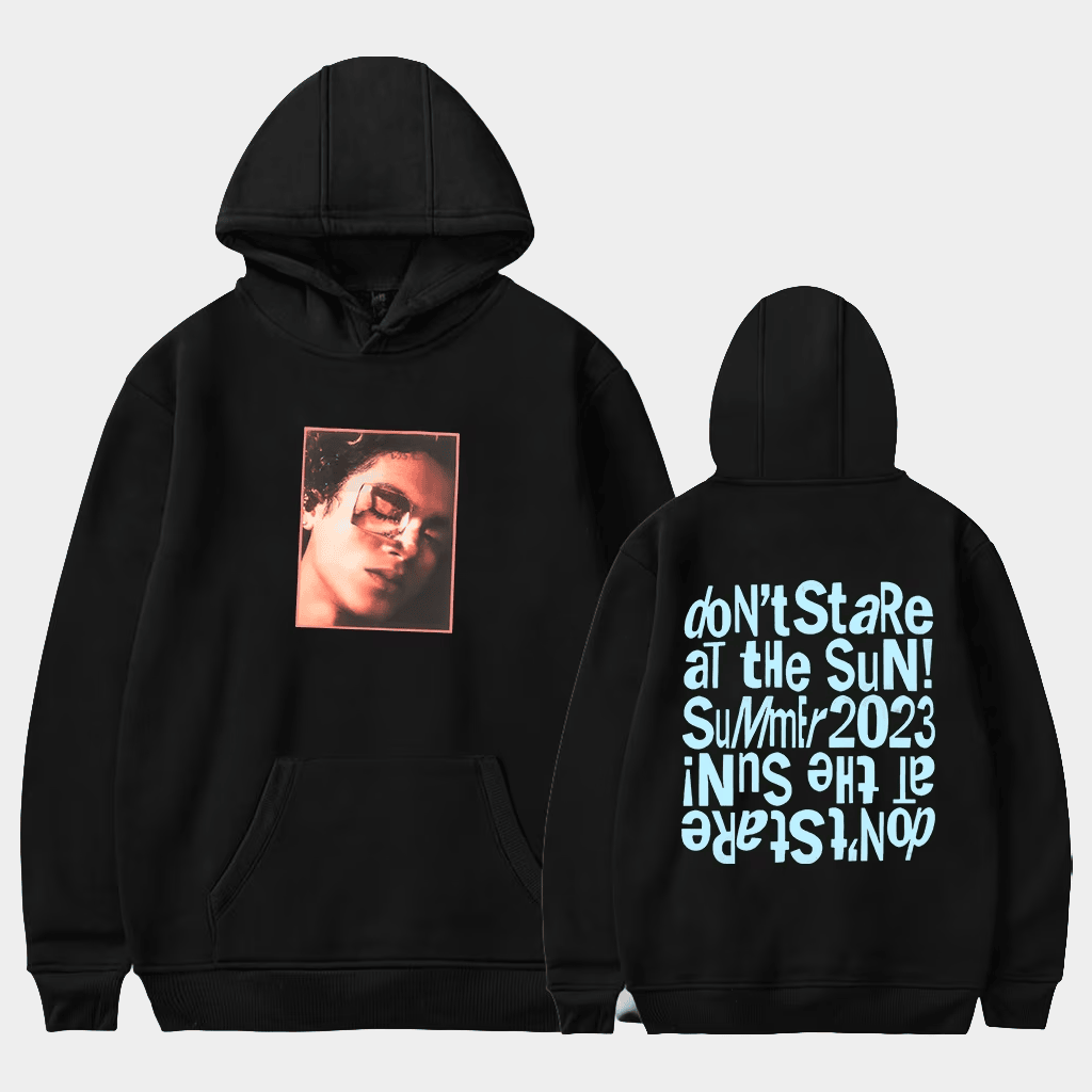 Dominic Fike Merch Don't Stare At The Sun Summer 2023 Tour Hoodie Gifts For Music Fans Dominic Fike Merch Don't Stare At The Sun Summer 2023 Tour Hoodie Gifts For Music Fans