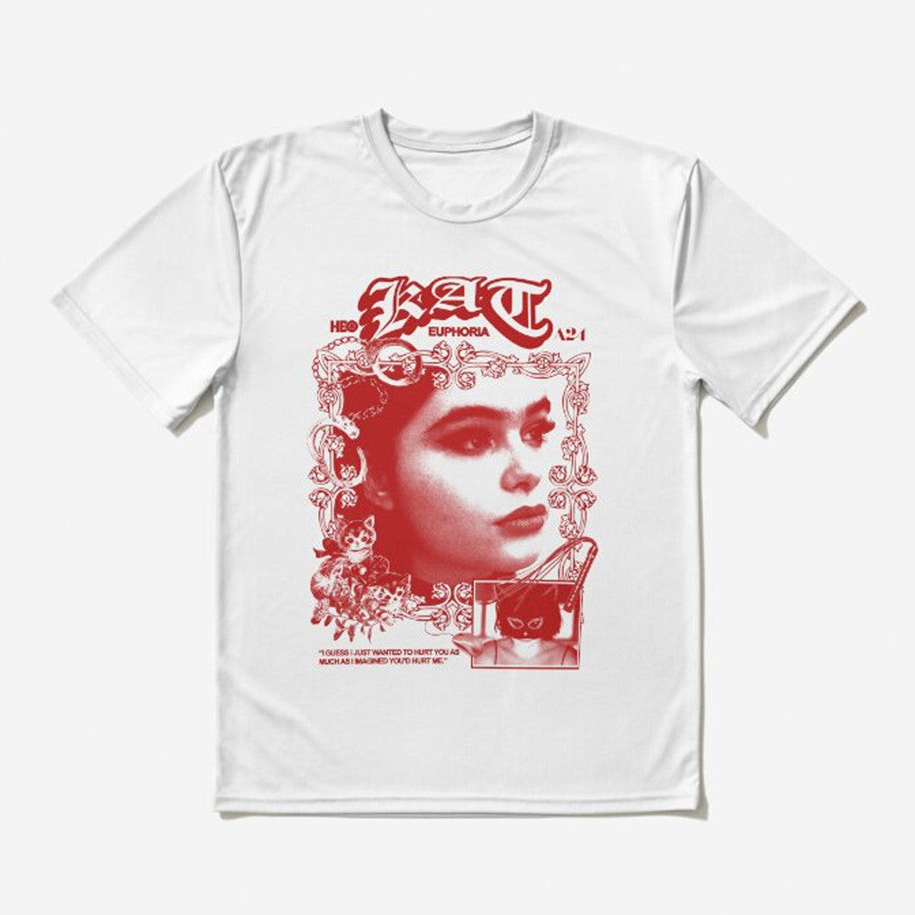 Dominic Fike Merch Kat Homage Euphoria Series T-Shirt Gifts For Wife Dominic Fike Merch Kat Homage Euphoria Series T-Shirt Gifts For Wife