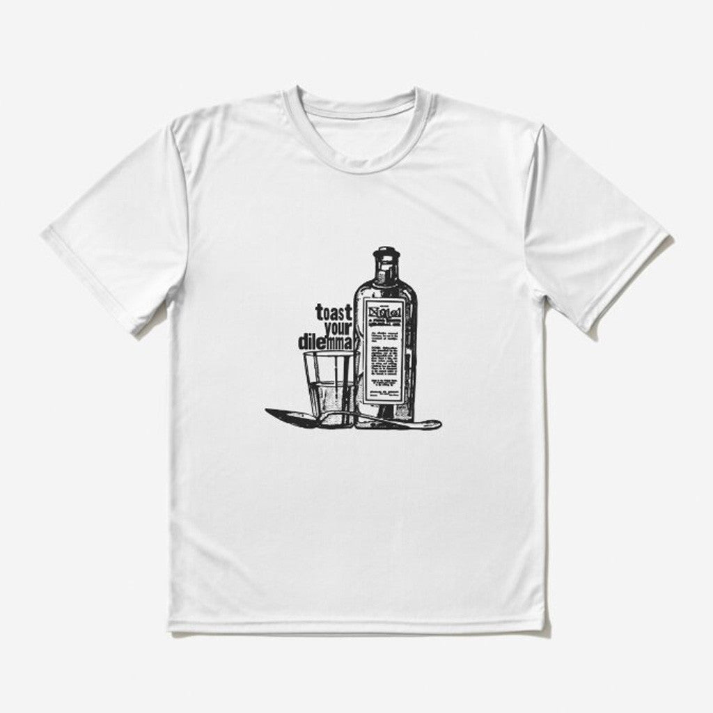 Dominic Fike Merch Toast Your Dilemma Quirky Phrase T-Shirt Him Gift Ideas