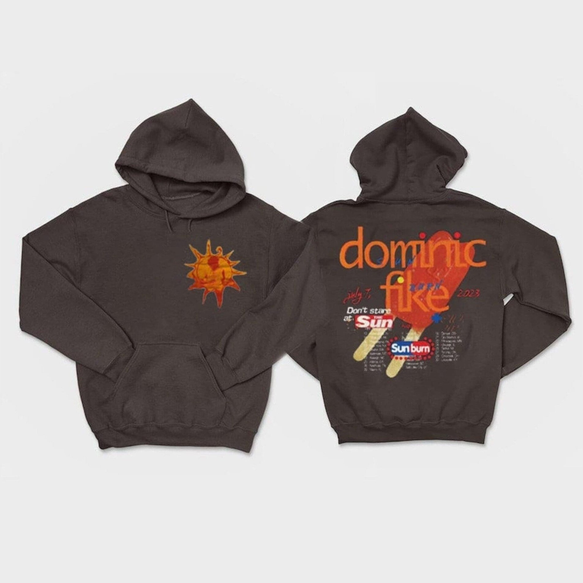 Dominic Fike Sunburn Album Hoodie Tour Hoodie Music Hoodie Premium Hoodie Unisex Hoodie Gifts For Besties