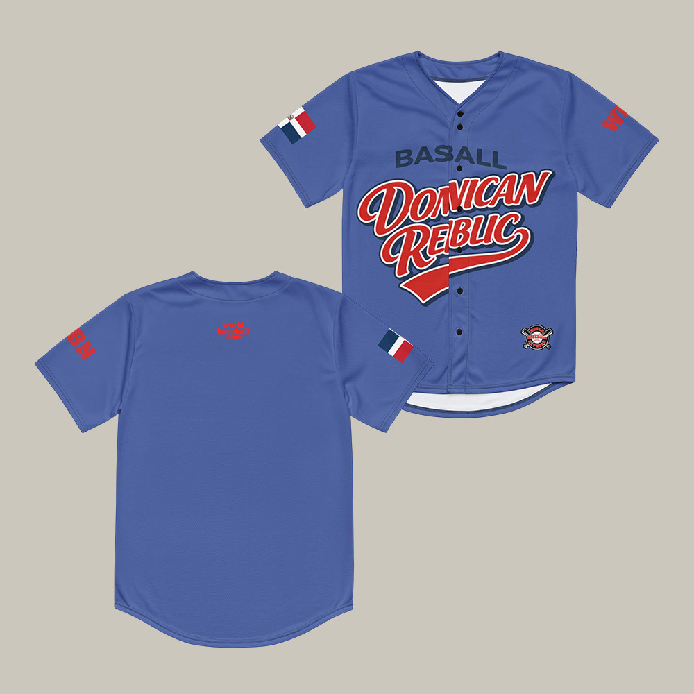 Dominican Republic 2026 World Baseball Classic Jersey Game Day Clothes Gift For Baseball Lover