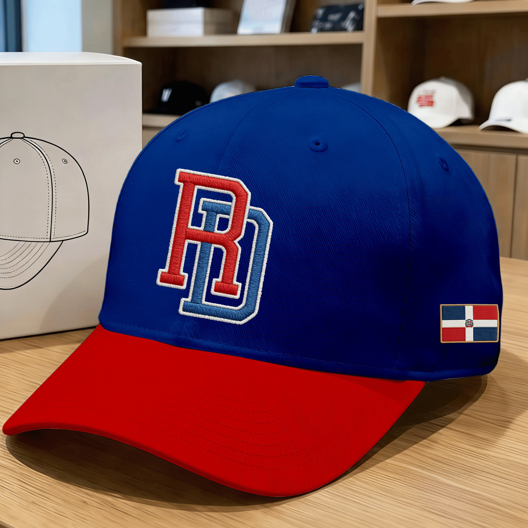 Dominican Republic Baseball Team Hat Heritage Dominican Baseball Merch Unique Gift For Friends