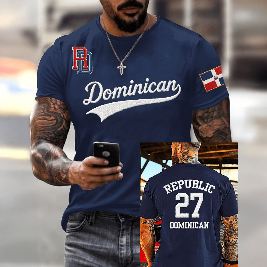 Dominican Republic World Baseball Classic 27 T-Shirt Dominican National Team Shirt Fan Gift