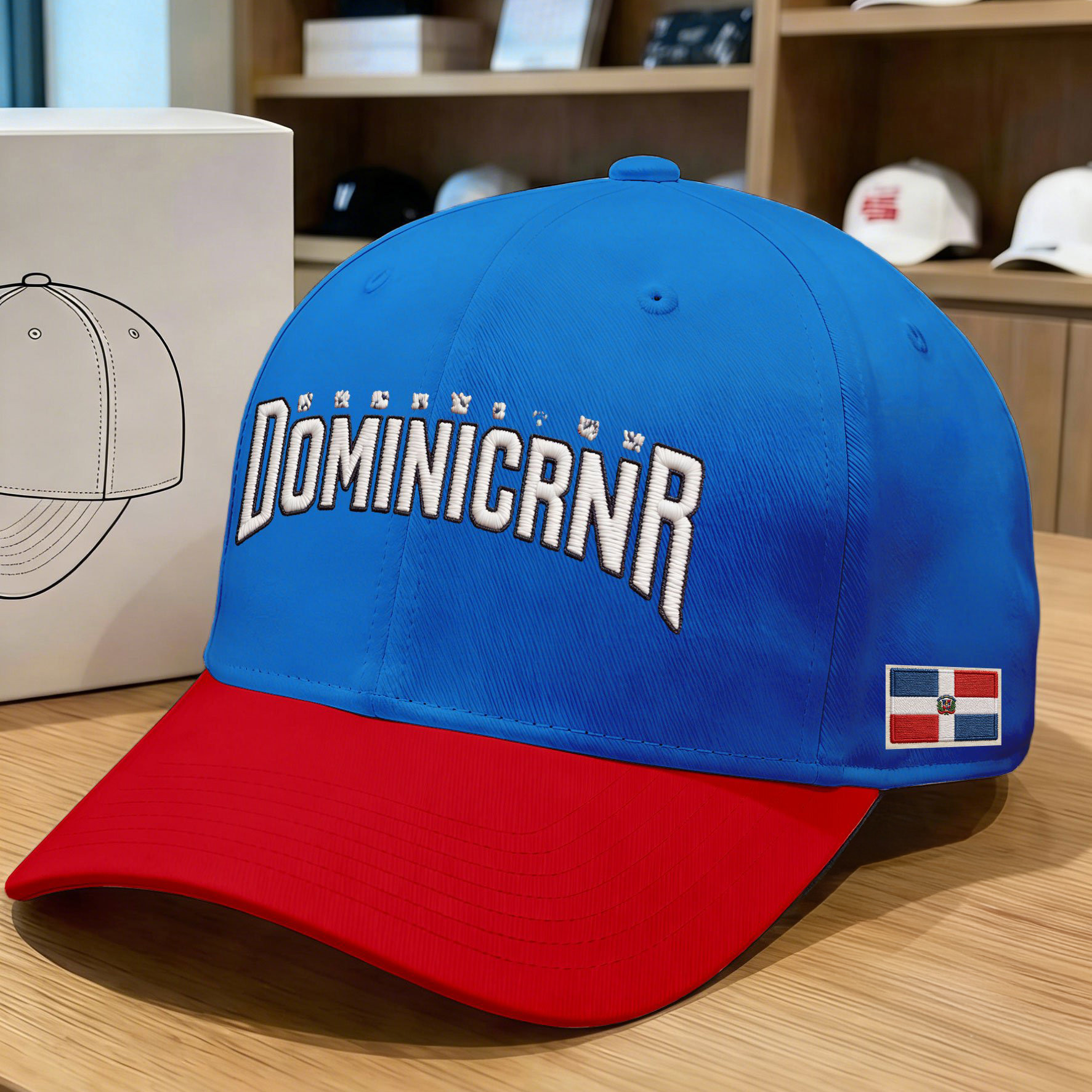 Dominican Republic World Baseball Classic Hat Baseball Merch Gift For Fans