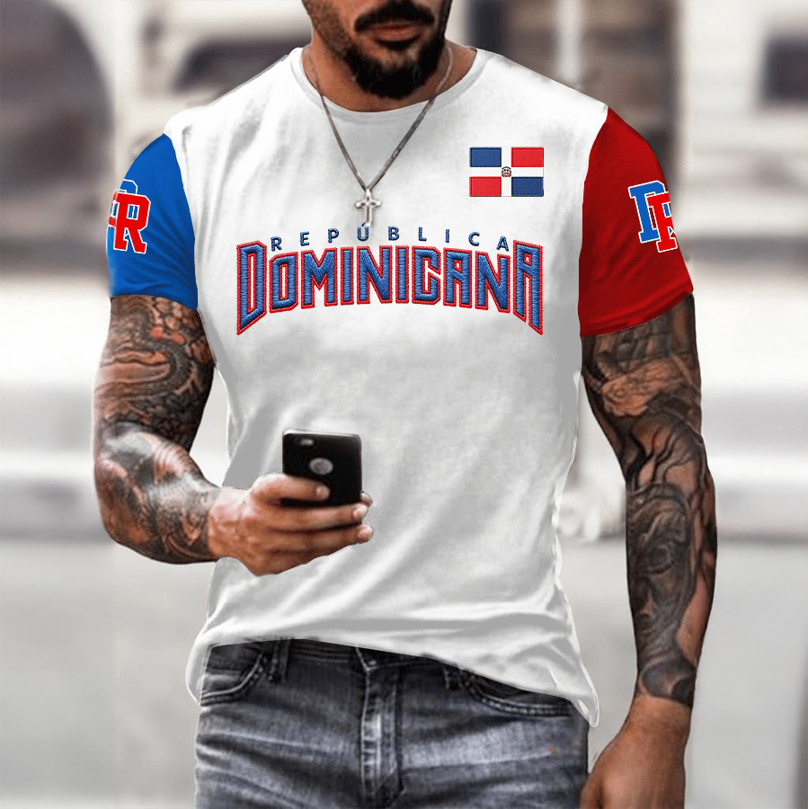 Dominican Republic World Baseball Classic T-Shirt Game Day Clothing Baseball Gear