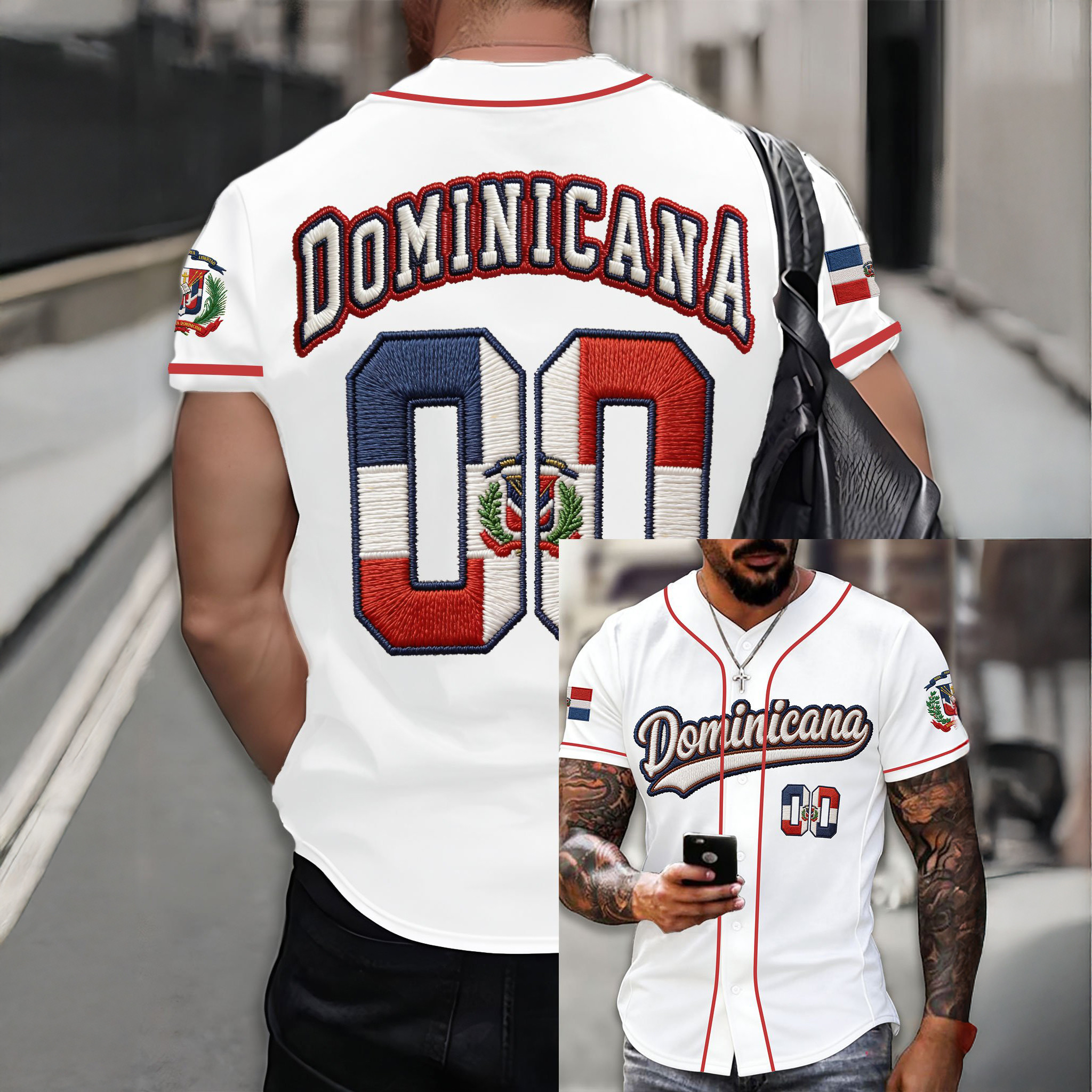 Dominicana Baseball Jersey 2026 WBC Clothes Gift For Baseball Buffs