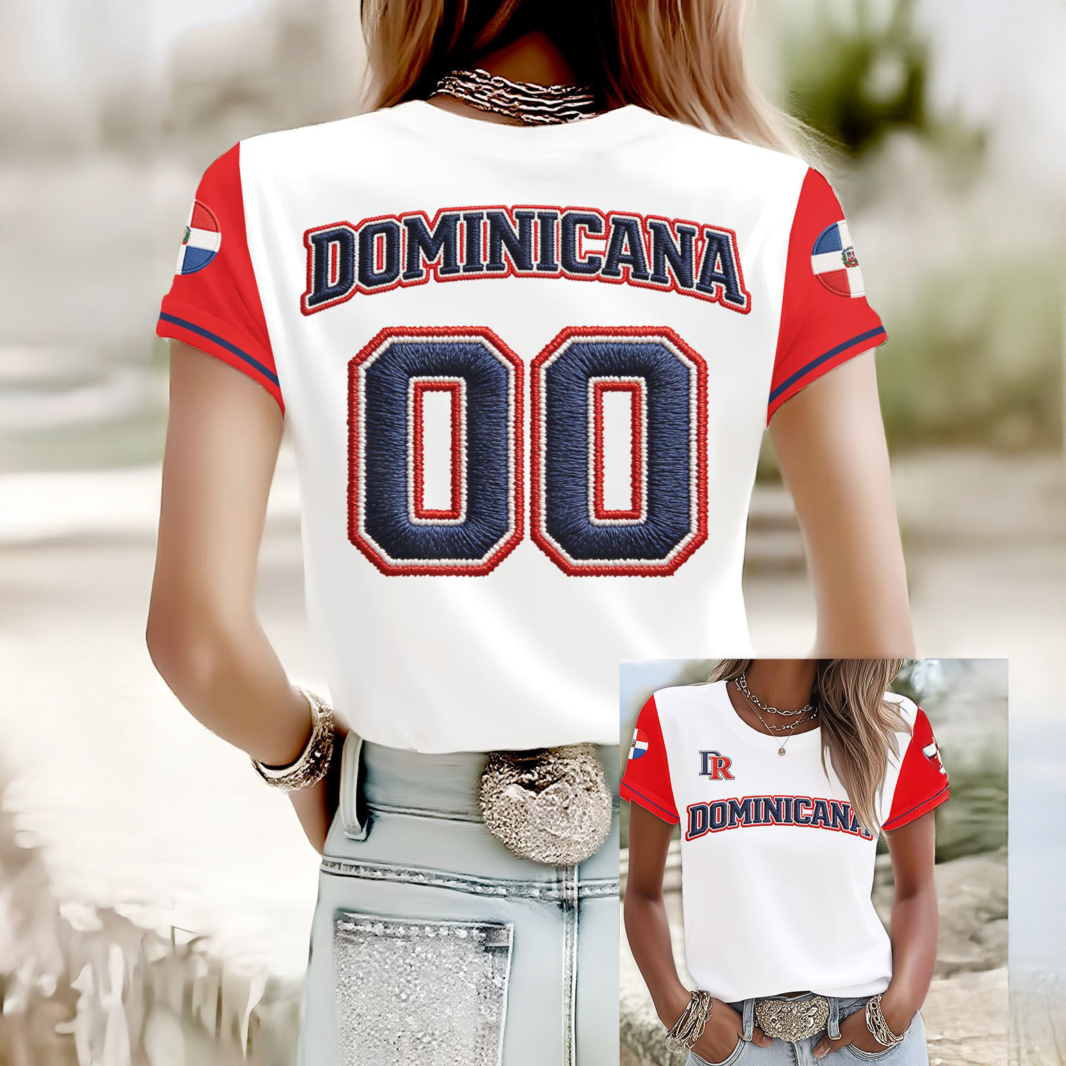 Dominicana Baseball National Team T-Shirt 2026 WBC Shirt Present For Her