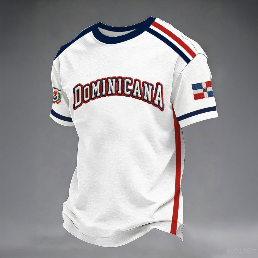 Dominicana Baseball T-Shirt Heritage Dominican Baseball Apparel Present For Fans