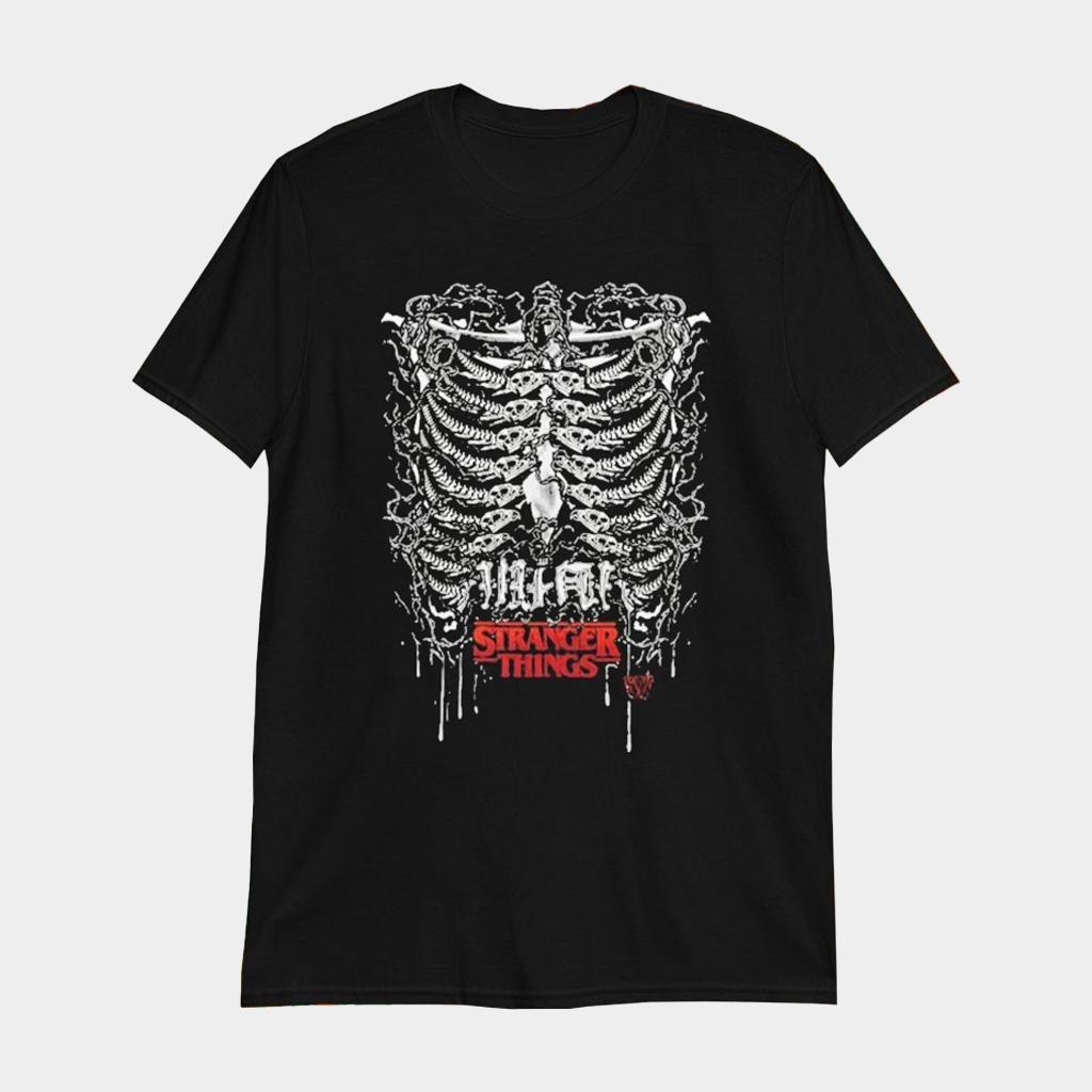 Dominik Mysterio Stranger Things T-Shirt Gifts For Wrestling Fans