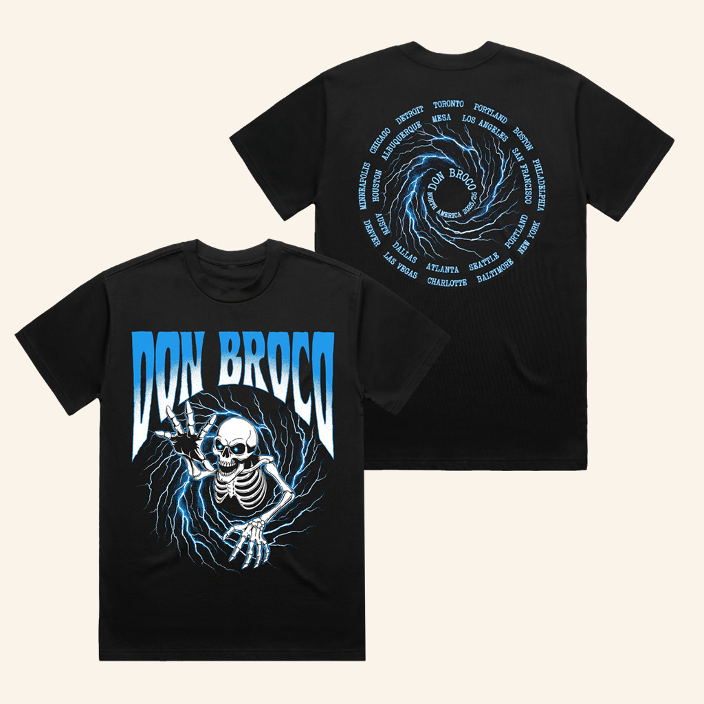 Don Broco Merch Vortex Us Black Tour T-Shirt Gift Ideas For Rock Fans Don Broco Merch Vortex Us Black Tour T-Shirt Gift Ideas For Rock Fans