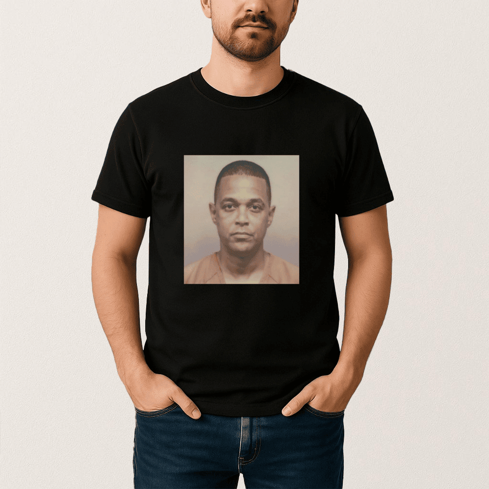 Don Lemon Mugshot T-Shirt Don Lemon Orange Jail Uniform Graphic Shirt Gift Idea