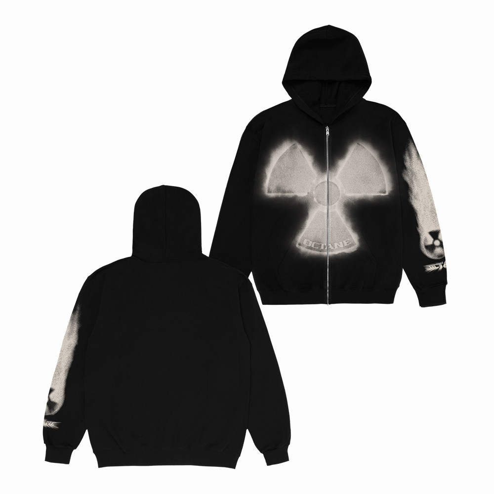 Don Toliver Merch Nuclear Zip Hoodie Don Toliver Hooded Sweatshirt Gift For Girlfriend