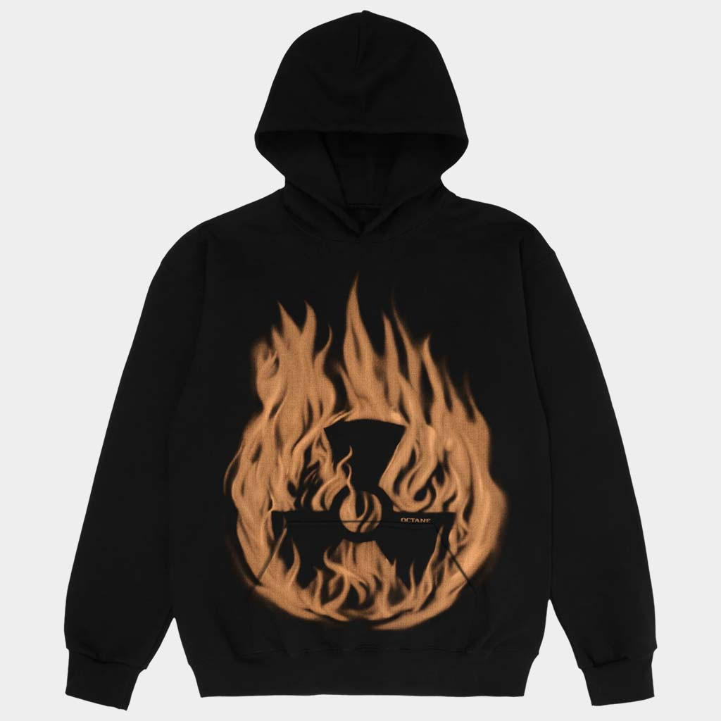 Don Toliver Merch Octane Flame Hoodie Don Toliver Hoodie Gifts For Music Fans