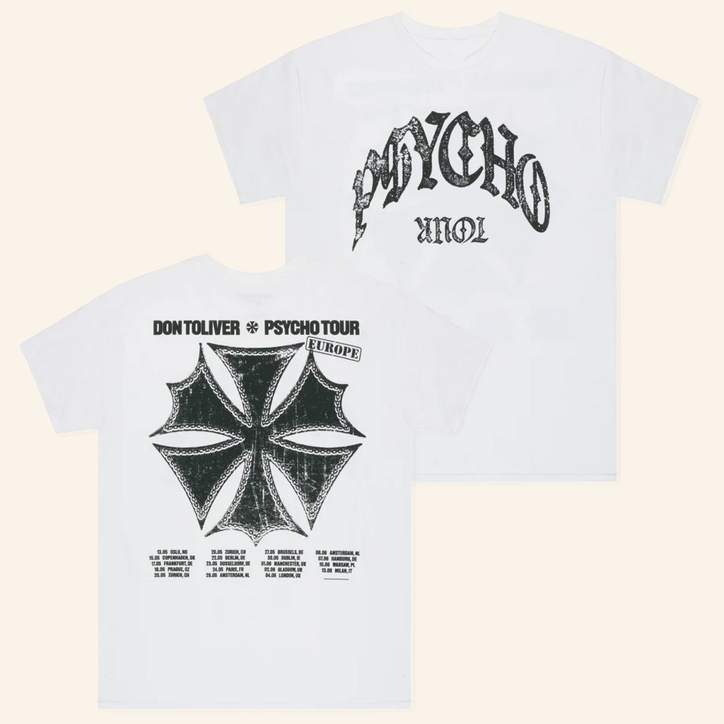 Don Toliver Merch Psycho Tour Emblem Shirt Hardstone Psycho Merch Presents For Rap Fans