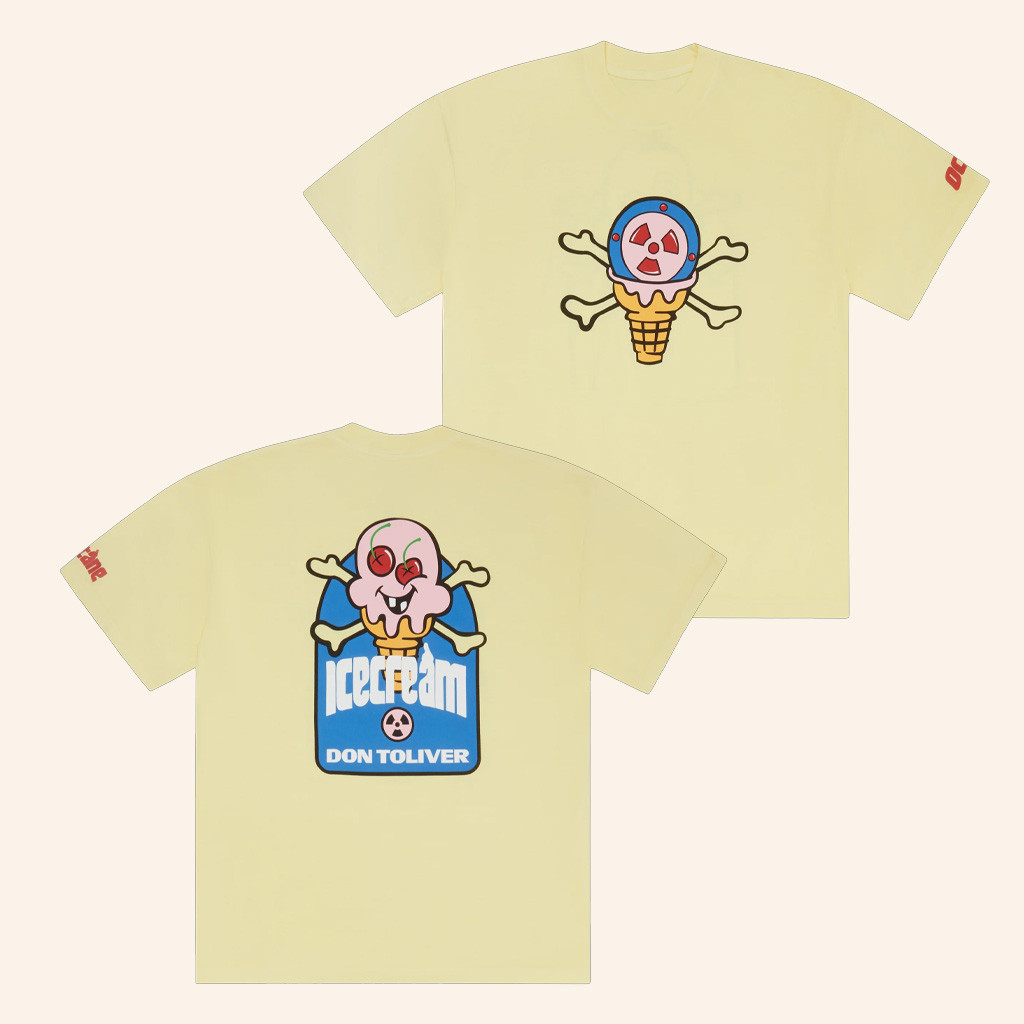 Don Toliver Music Merch Ice Cream Cones And Bones Octane T-Shirt Gifts For Bestie