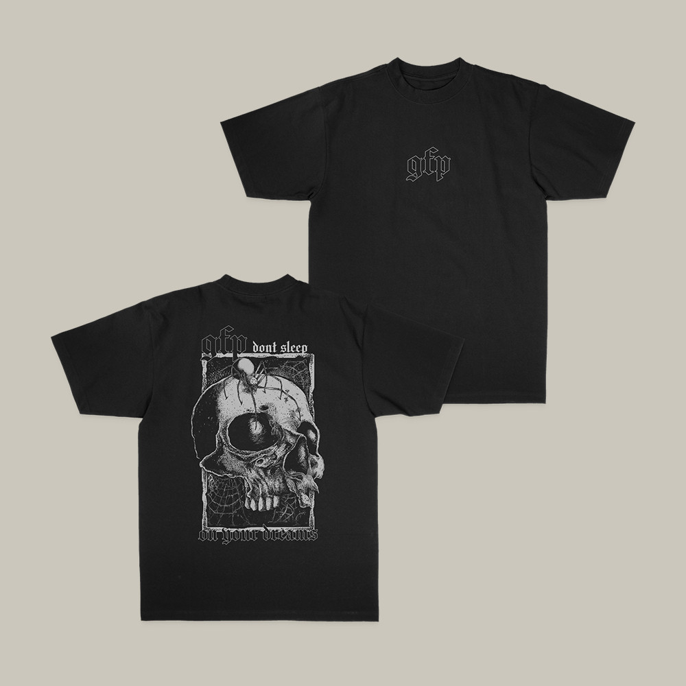 Don_t Sleep Skull Graphic T-Shirt Gabe Farrell Productions Clothes Cool Gift For Skull Lover