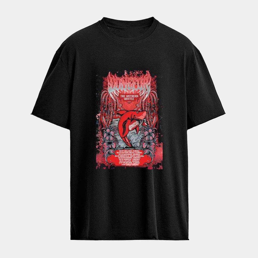 Done For The Southern Shuffle Tour 2026 T-Shirt Gifts For People Who Like Music