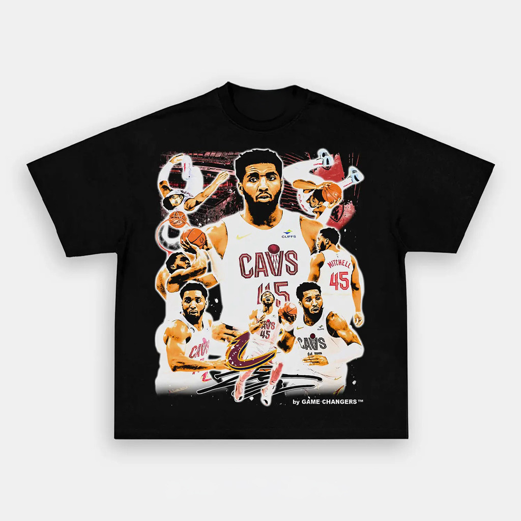 Donovan Mitchell V3 Graphic T-Shirt Christmas Gifts For The Basketball Enthusiast