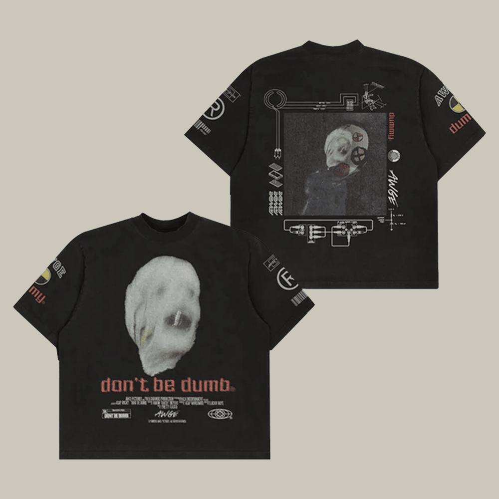 Don't Be Dumb CD Box Set T-Shirt ASAP Rockey Merch Cool Gifts For Fans