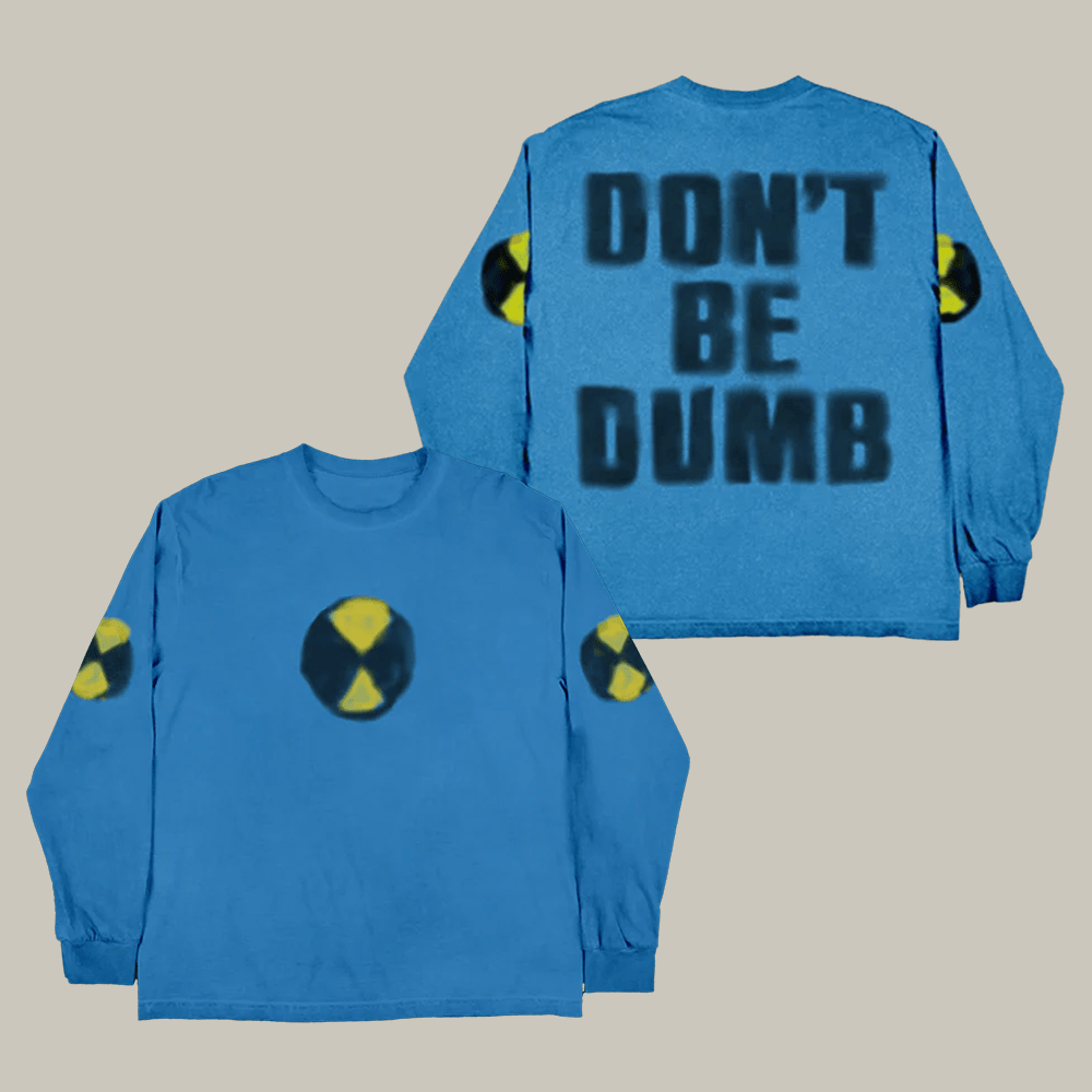 Don't Be Dumb Crash Dummy Long Sleeve Shirt ASAP Rockey Merch Gift For Rap Music Fans