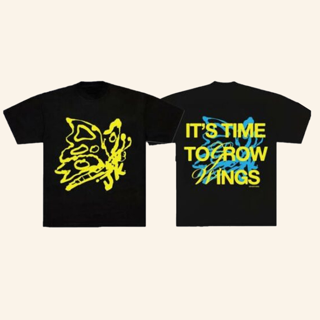 Don't Be Lonely By Yourself Merch Grow Wings Butterfly T-Shirt Gifts For Dudes Don't Be Lonely By Yourself Merch Grow Wings Butterfly T-Shirt Gifts For Dudes