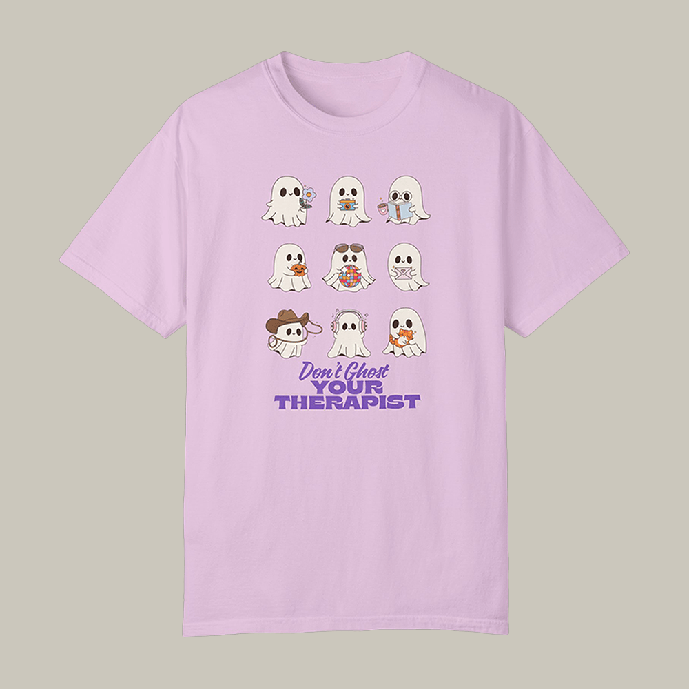 Don't Ghost Your Therapist Bethesda T-Shirt Bethesda Clothes Cool Gift For Ghost Lovers