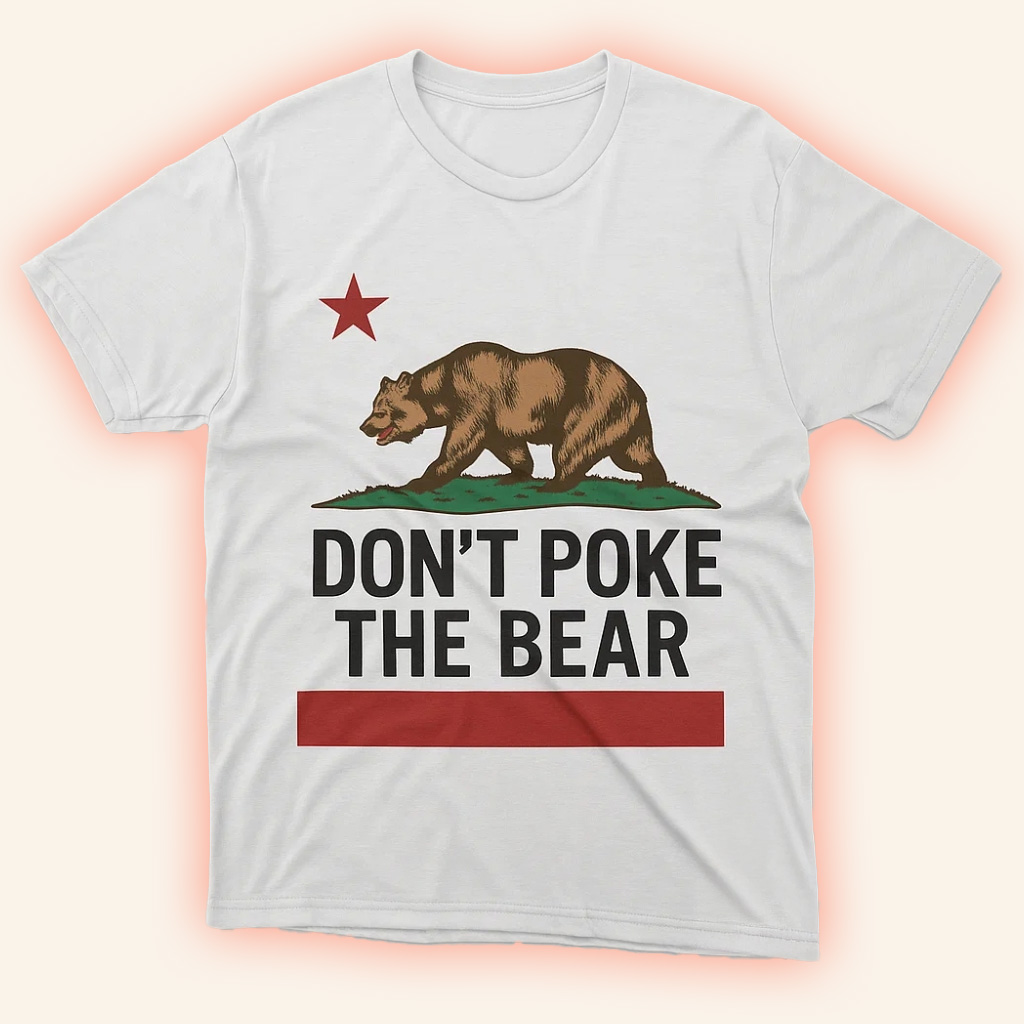 Don't Poke The Bear Shirt Funny Tees Birthday Gift For Dad