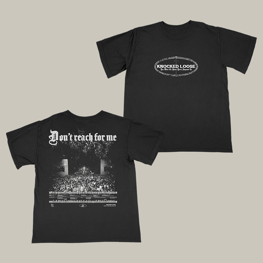 Don't Reach Live Knocked Loose T-Shirt Hardcore Band Shirt Knocked Loose Lover Gift