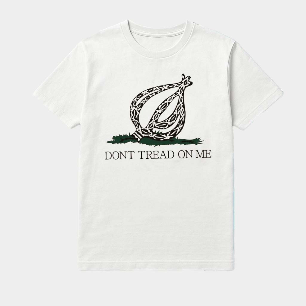 Don't Tread On Me Parody Logo Shirt Gift Ideas For Father