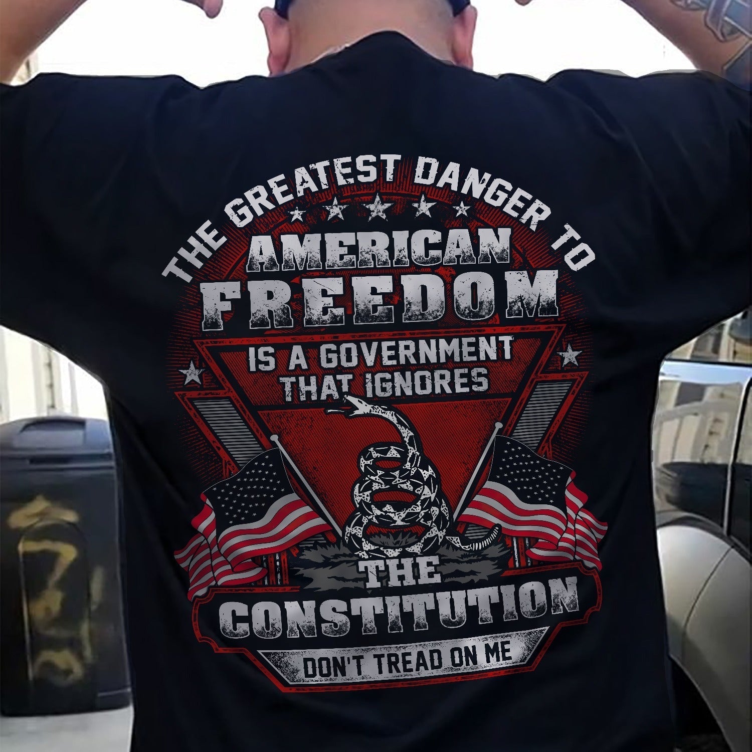 Don't Tread On Me Shirt The Greatest Danger To American Freedom Ignores The Constitution Don't Tread On Me Shirt The Greatest Danger To American Freedom Ignores The Constitution