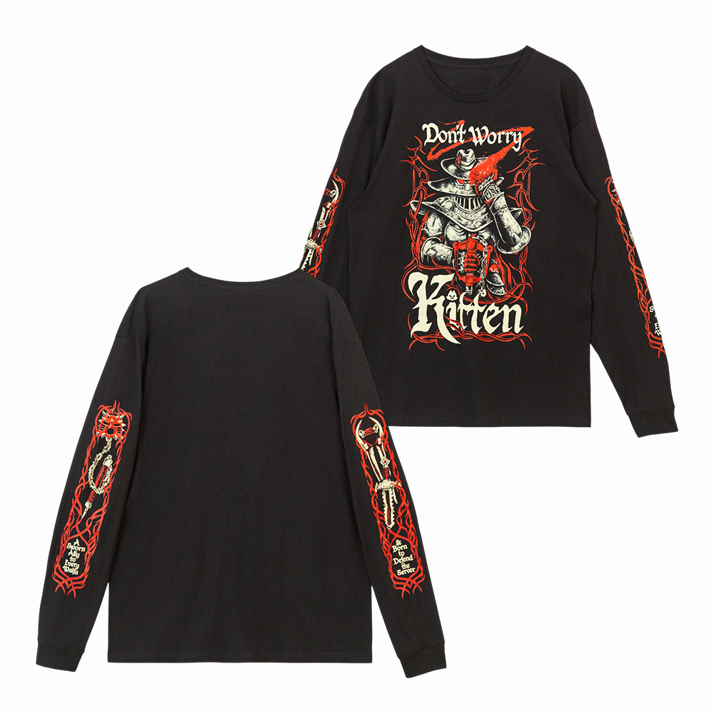 Don't Worry Kitten Meat Canyon Long Sleeve Shirt Streetwear Apparel Birthday Gift For Fans