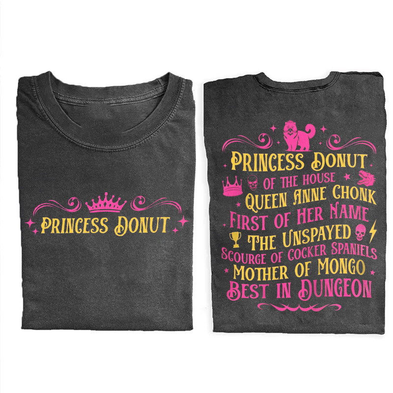Donut Of The House Queen Anne Chonk T-Shirt Gift For Lover Cat