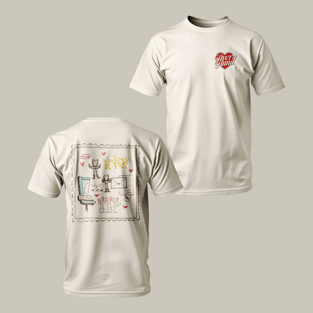 Doodle Avery Anna T-Shirt Music Concert Tee Avery Anna Lover Present For Fans