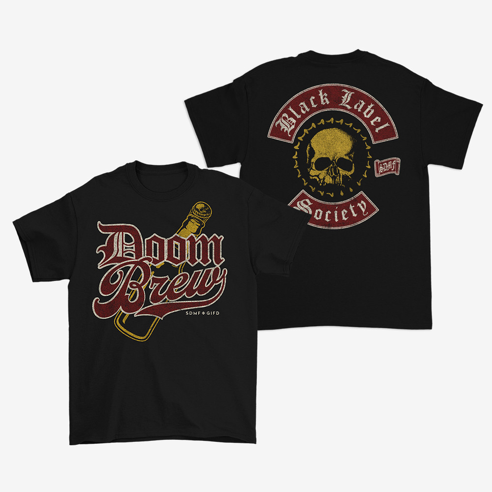 Doom Brew Black Label Society T-Shirt Black Label Society Clothes Zakk Wylde Lover Presents