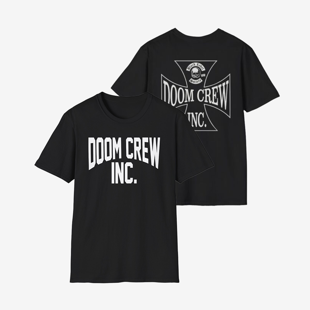 Doom Crew Inc. Black Label Society T-Shirt Black Label Society Clothes Gift Ideas For Men