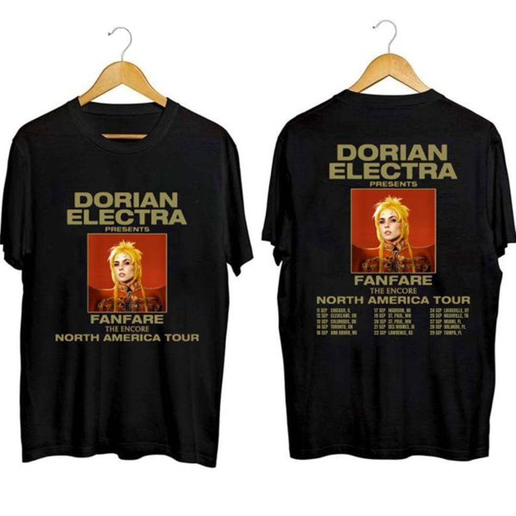Dorian Electra North America Tour Shirt Dorian Electra Merch Gifts For Music Lovers