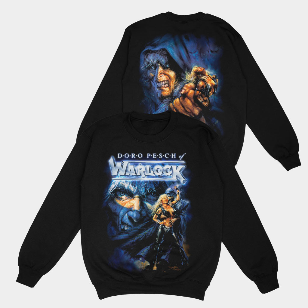 Doro Merch Doro Pesch Warlock Crewneck Sweatshirt Birthday Gift For Wife