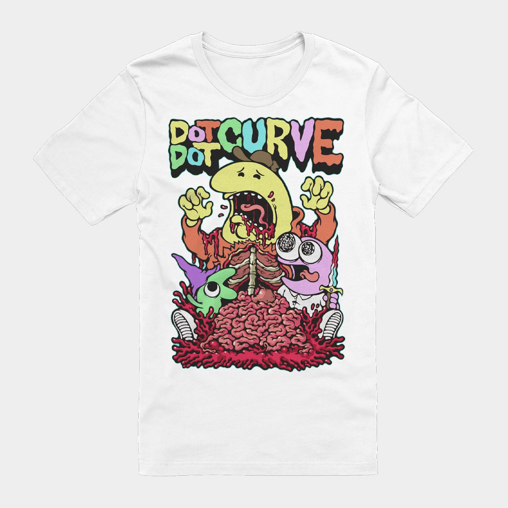 Dot Dot Curve Merch Smiley Friends T-Shirt Best Birthday Gift For Friends-1