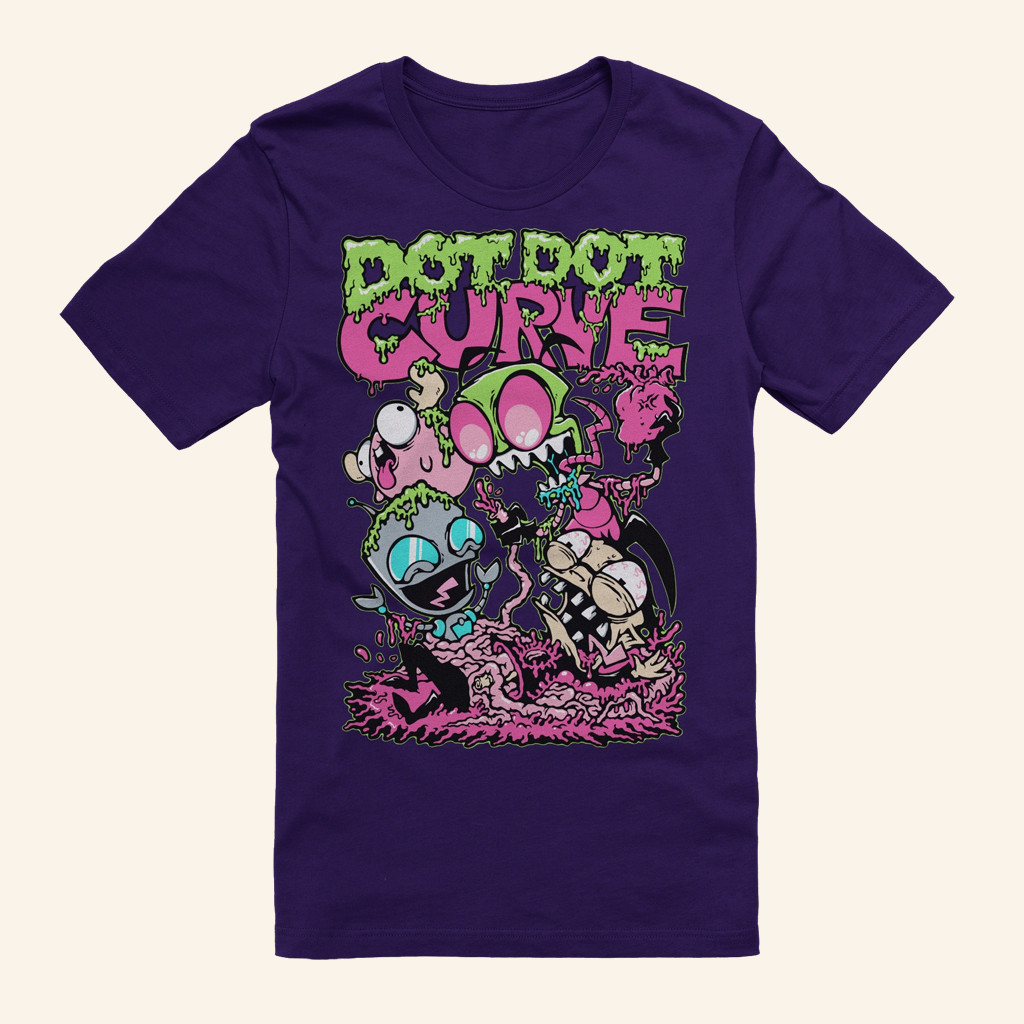 Dot Dot Curve Merch Zim Did It T-Shirt Best Gifts For Music Lovers Dot Dot Curve Merch Zim Did It T-Shirt Best Gifts For Music Lovers