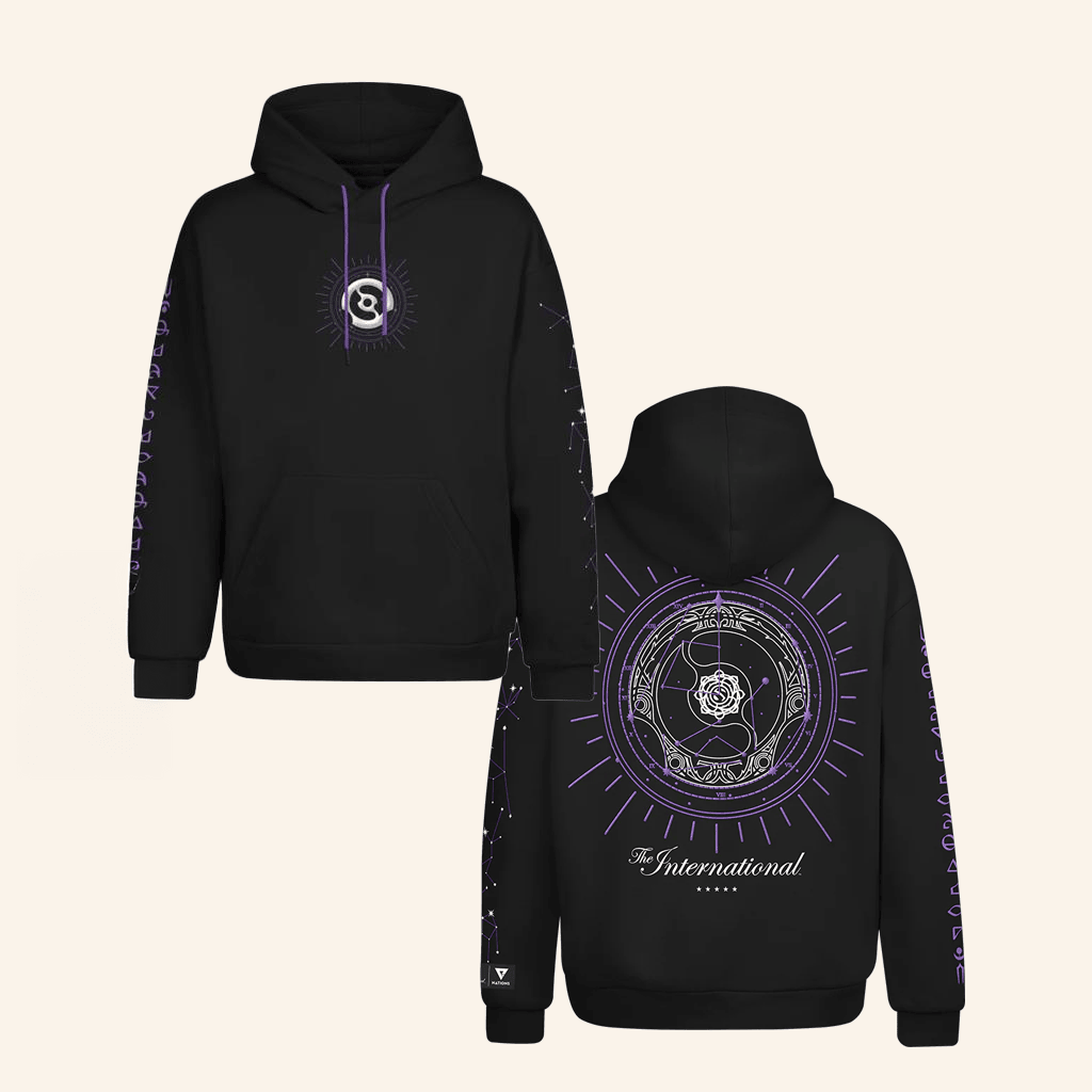 Dota 2 Secret Merch Ti2025 Official Black Hoodie Gifts For Him