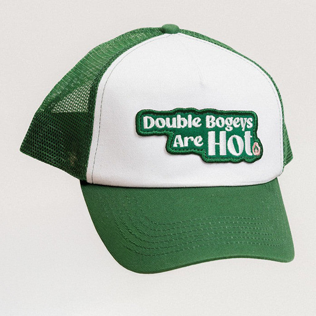 Double Bogey Hat Double Bogeys Are Hot Embroidered Green Trucker Hat Gifts For Husband Double Bogey Hat Double Bogeys Are Hot Embroidered Green Trucker Hat Gifts For Husband