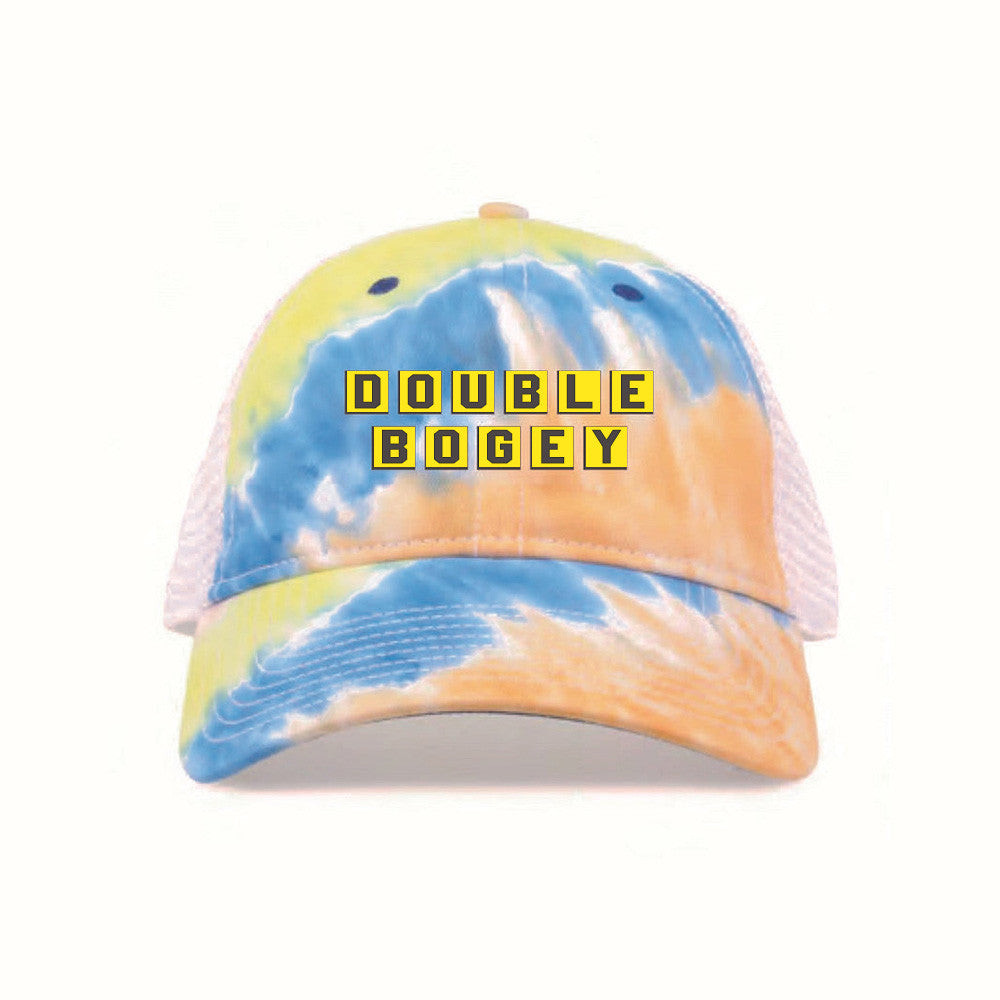 Double Bogey Waffle House Hat Double Bogey Tie Dye Trucker Hat Gifts For Her Double Bogey Waffle House Hat Double Bogey Tie Dye Trucker Hat Gifts For Her