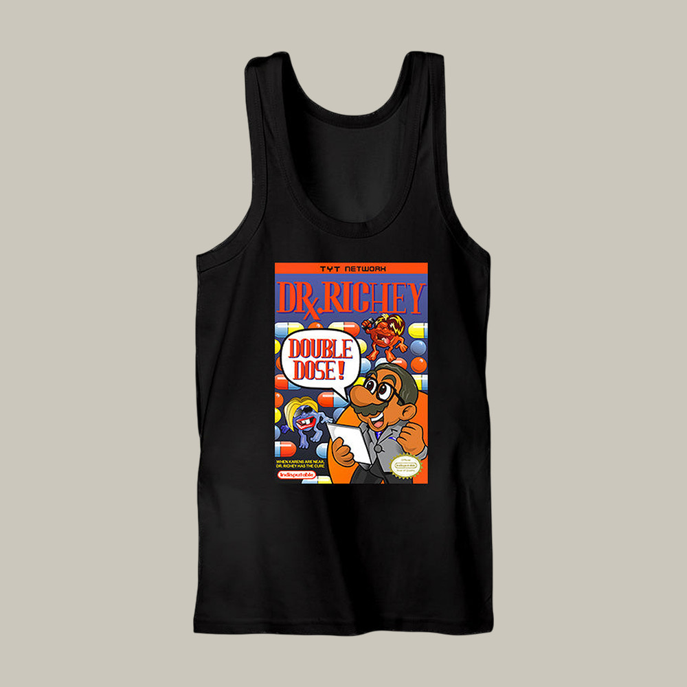 Double Dose The Young Turks Tank Top Puzzle Game Parody Shirt Funny Gift For Him