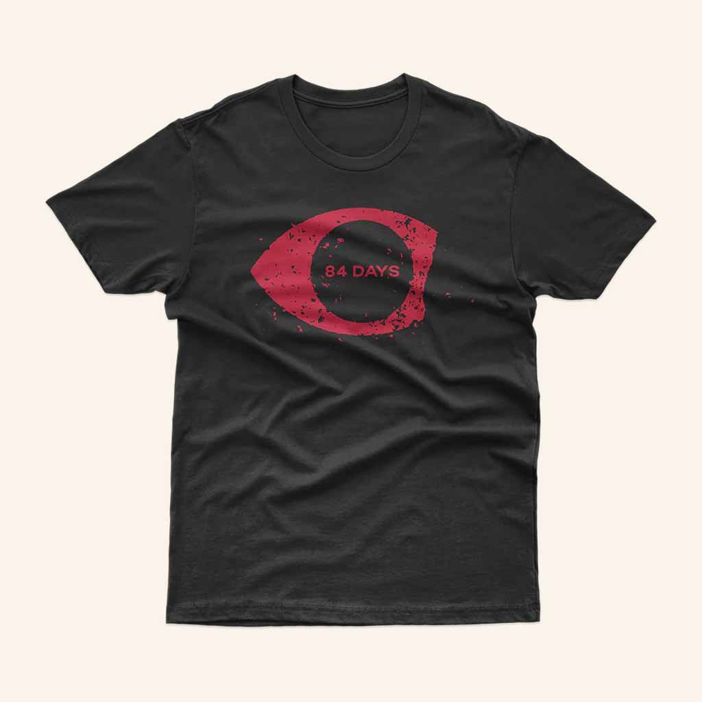 Double Helix Records Merch 84 Days Eyeball Logo Black T-Shirt Xmas Gifts For Brother Double Helix Records Merch 84 Days Eyeball Logo Black T-Shirt Xmas Gifts For Brother